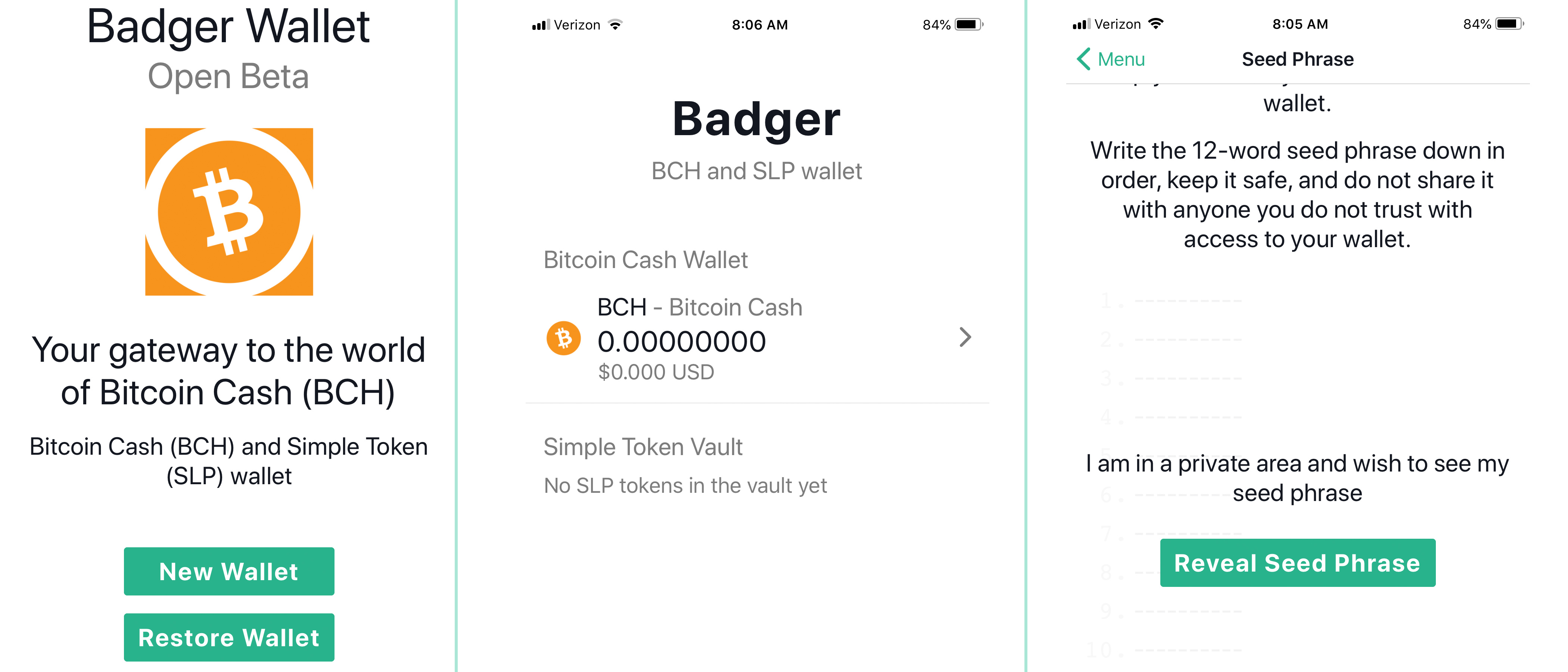 Bitcoin Cash and SLP-Fueled Badger Wallet Launches for iOS 