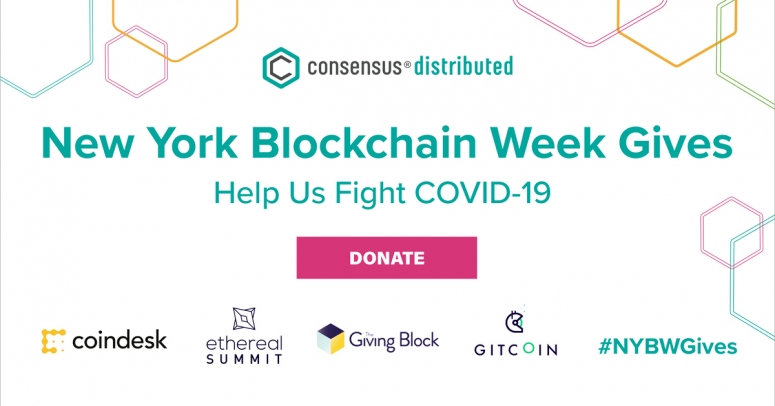 CryptoX Charity, Blockchain Week, COVID