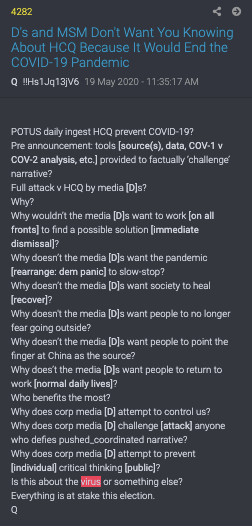 q anon post