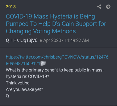 q anon post