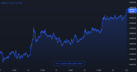 Bitcoin Price Chart