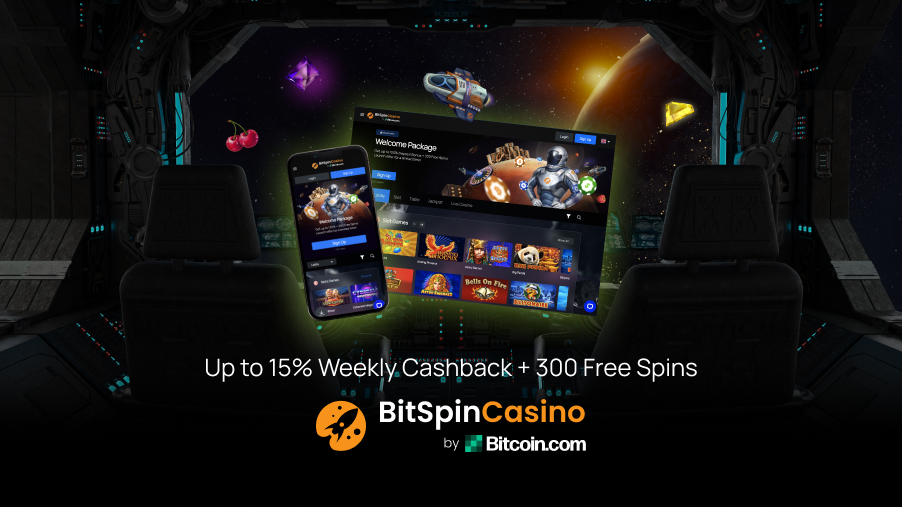 Space Odyssey Loyalty Program by BitSpinCasino Dishes Out up to 15% Weekly Cashback & 300 Free Spins