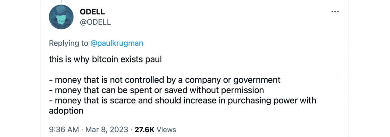 Bitcoin Proponents Slam Nobel Laureate Paul Krugman After Venmo Payment Issue