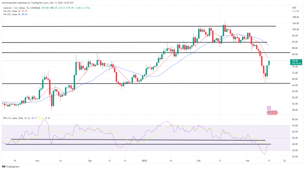 Biggest Movers: LTC, ETC 15% Higher, as Crypto Markets Rebound on Monday