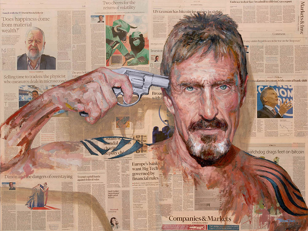 The Eccentric - John McAfee by Trevor Jones