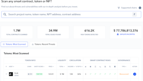 Solana smart contract scanner