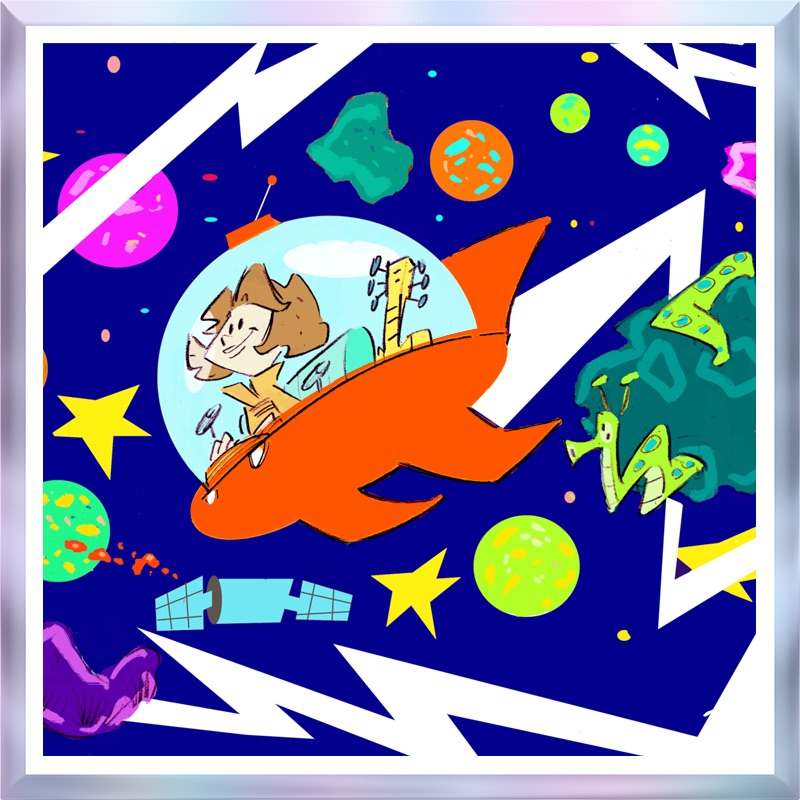 Moonshot Music NFT - Created by Violetta Zironi