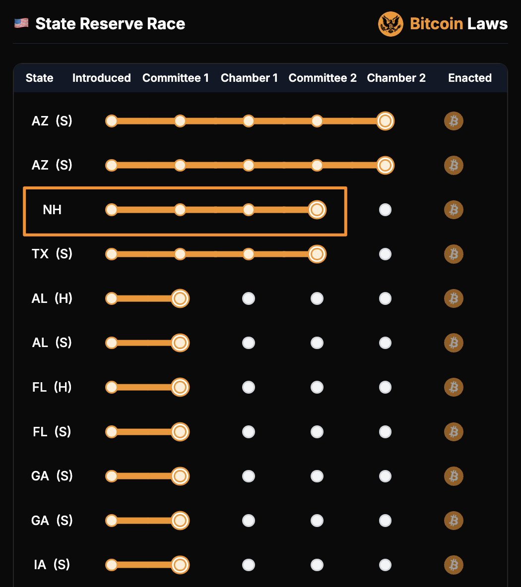 New Hampshire Bitcoin Reserve Bill passed Senate committee - 2