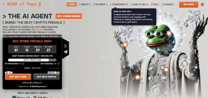 MIND of Pepe ($MIND) presale