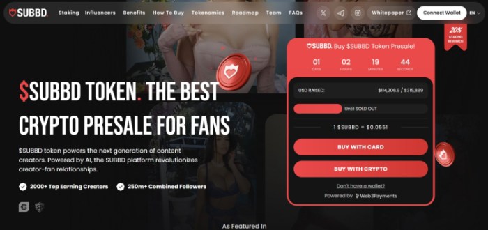 SUBBD Token ($SUBBD)