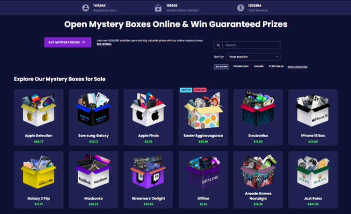 JemLit mystery boxes