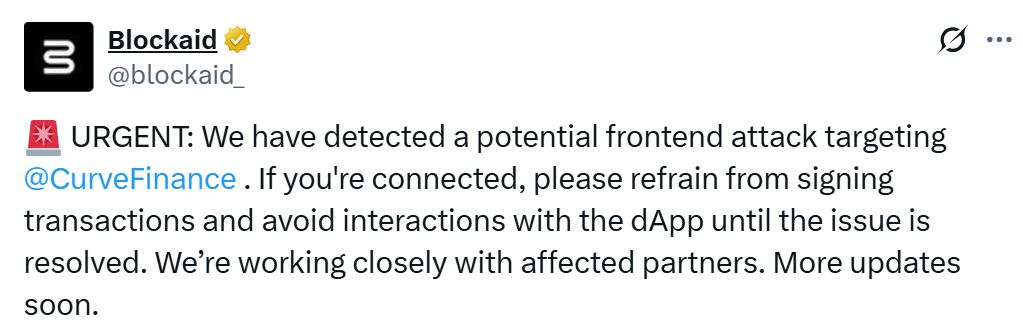 Technology, Hackers, Cybercrime, Curve Finance