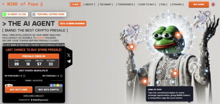 MIND of Pepe ($MIND) presale