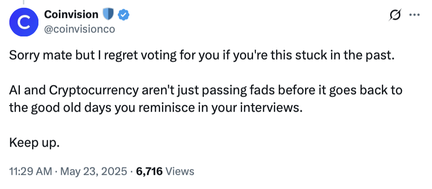 Cryptocurrencies, Australia