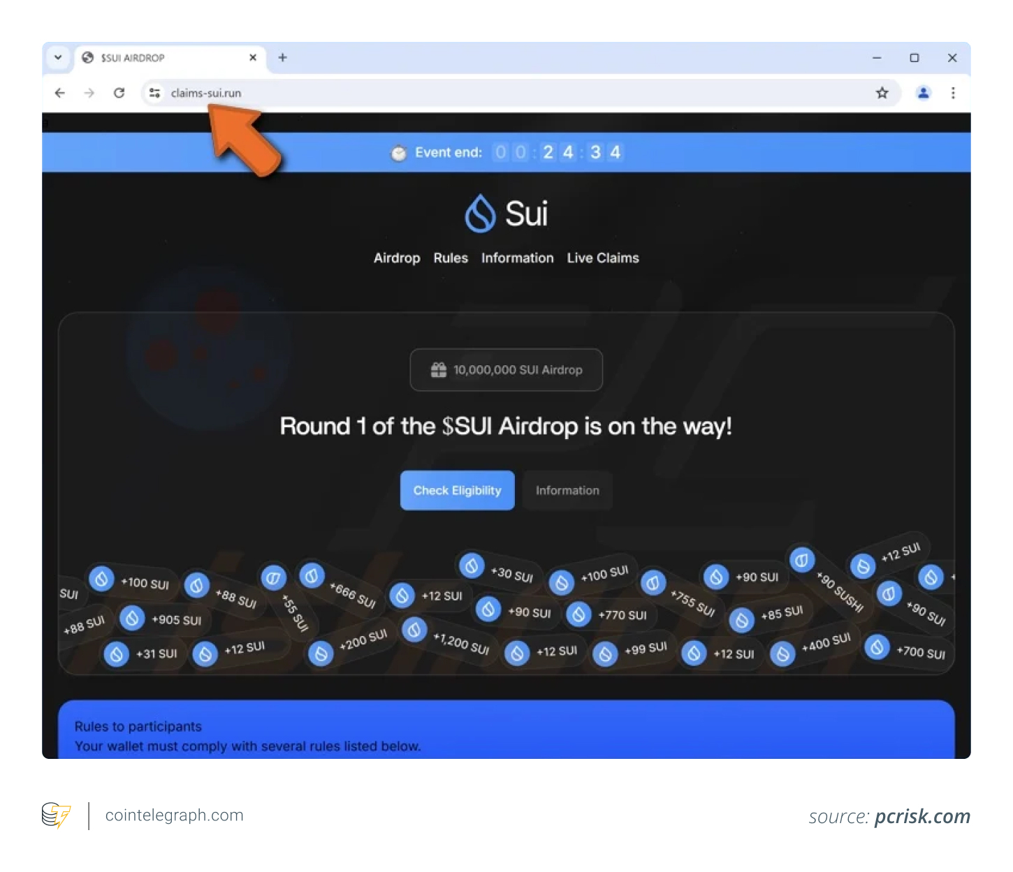 fake sui airdrop fake sui airdrop