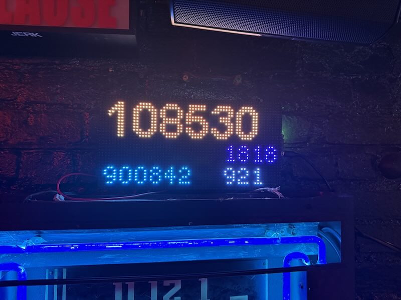 Bitcoin price and block number display