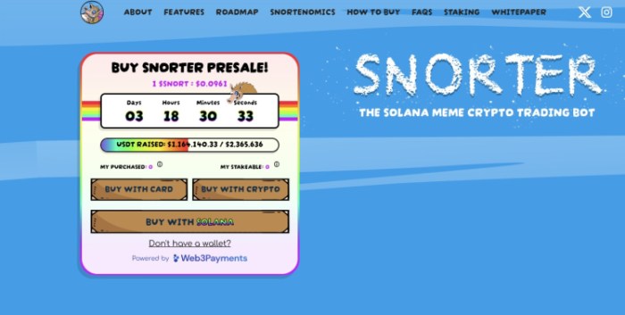 Snorter Token ($SNORT)