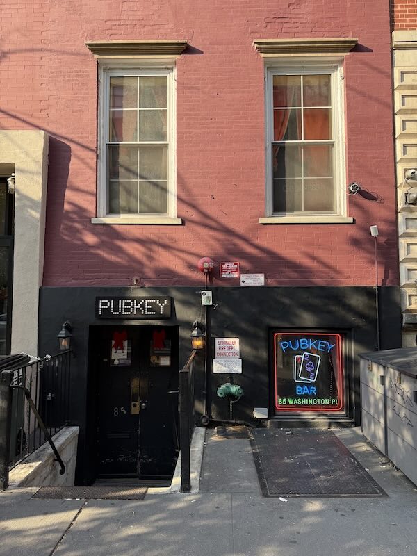 Photo of PubKey bar taken from the street