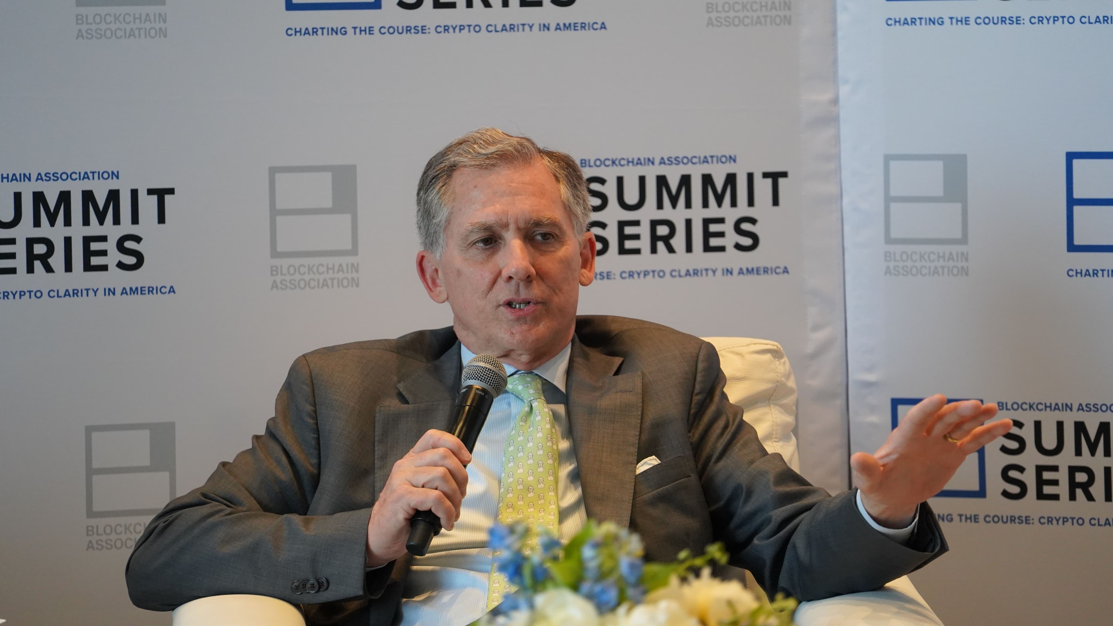 French Hill (Nikhilesh De/CryptoX)