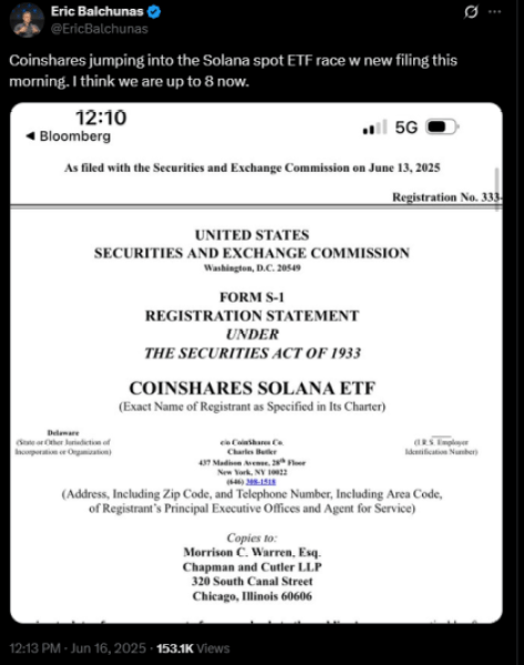 Eric Balchunas Coinshares