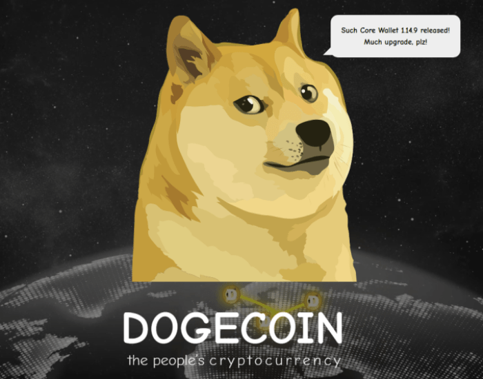 Dogecoin official website