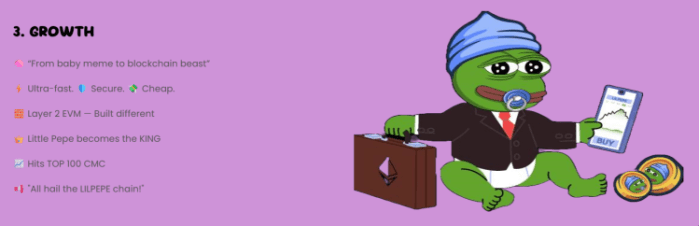 Little Pepe growth stage