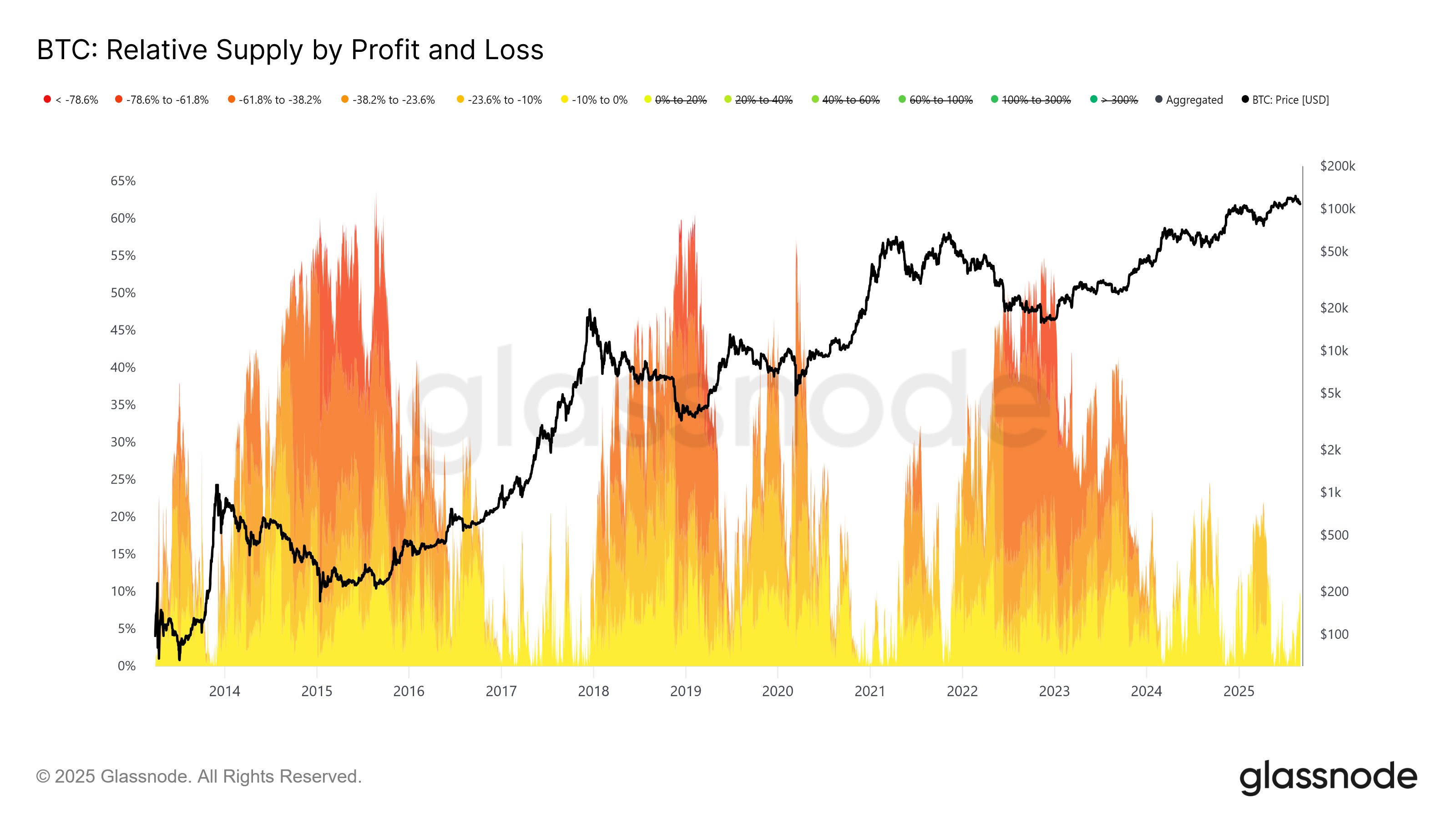 Bitcoin Supply In Loss