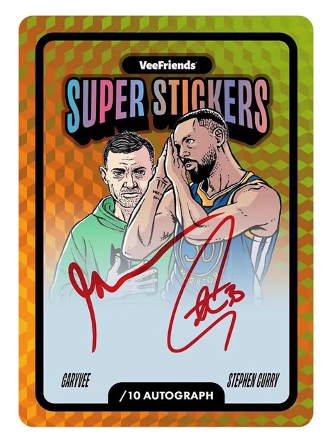 Steph Curry x Gary Vee - VeeFriends Super Stickers