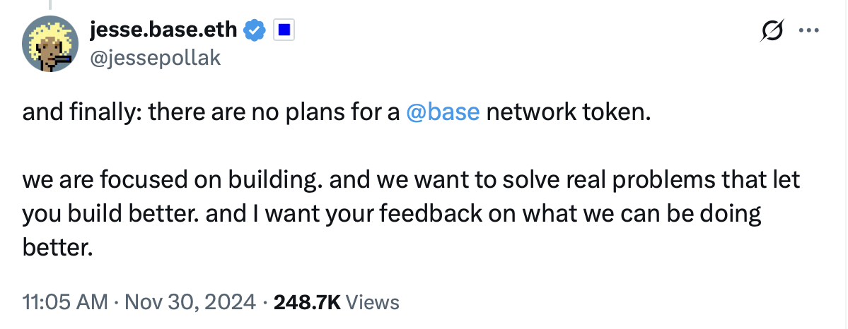Coinbase, Base, Layer2