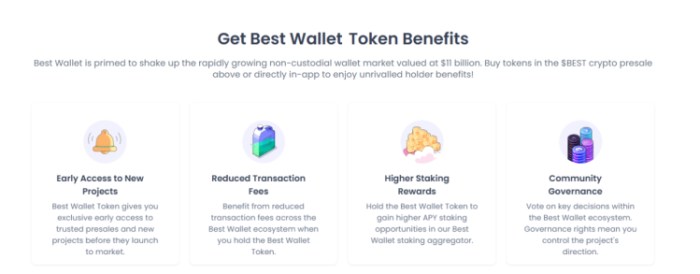 Best Wallet token benefits