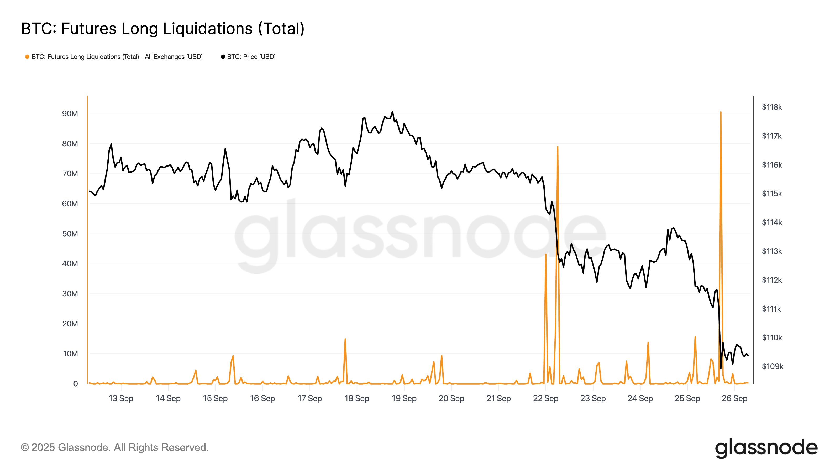 Bitcoin Long Liquidations