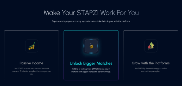 Tapzi offers multi-layered rewards