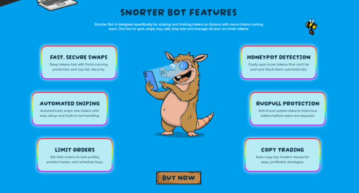 Snorter bot features and utility.