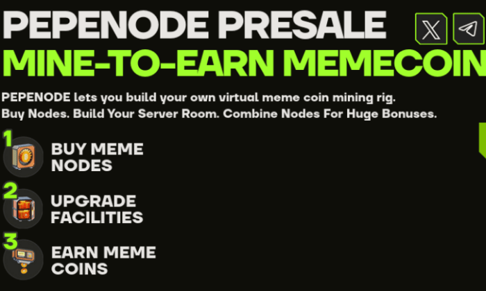 PEPENODE mine-to-earn utility explained in short