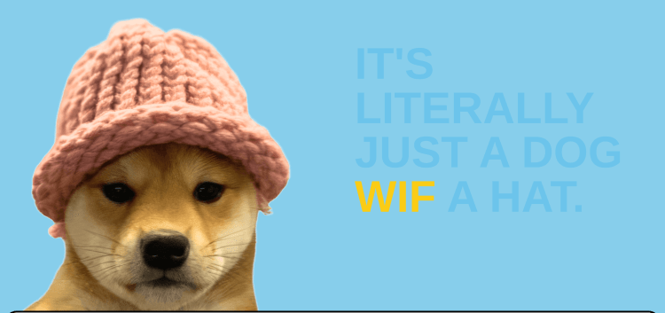 Dogwifhat explaining its simplicity. 