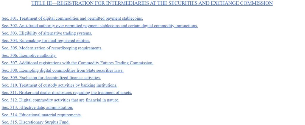 Title III Clarity SEC