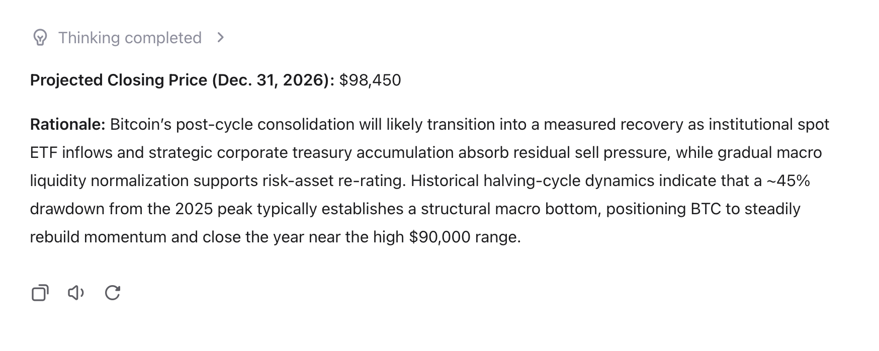 Grok, ChatGPT, Claude — 11 AI Models Project Bitcoin Hits $84K to $118K by End of 2026 Grok, ChatGPT, Claude — 11 AI Models Project Bitcoin Hits $84K to $118K by End of 2026